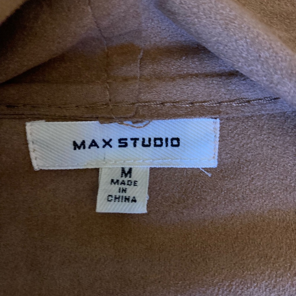Tan Suede Jacket - Picture 5 of 5